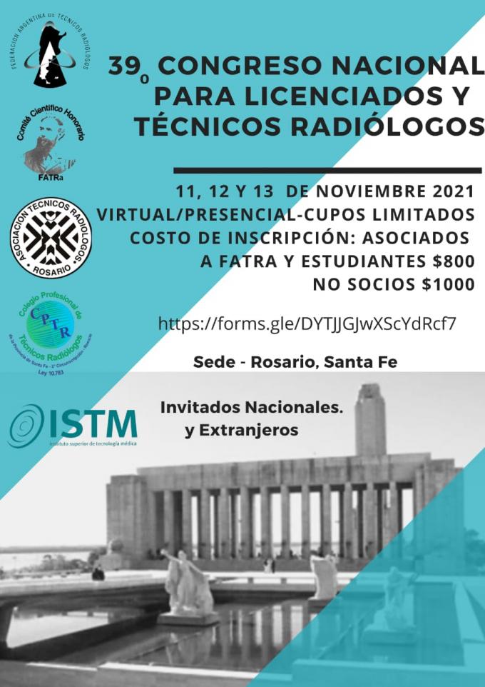 Preinscripción al 39° Congreso