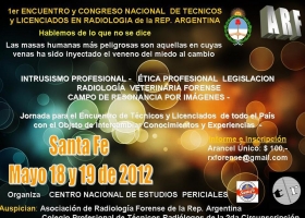 INSCRIPCION SORTEO DE BECAS RADIOLOGIA FORENSE MAYO 2012